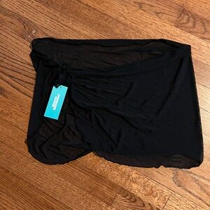 Black Sheer‎ Sarong Sports Illustrated size L